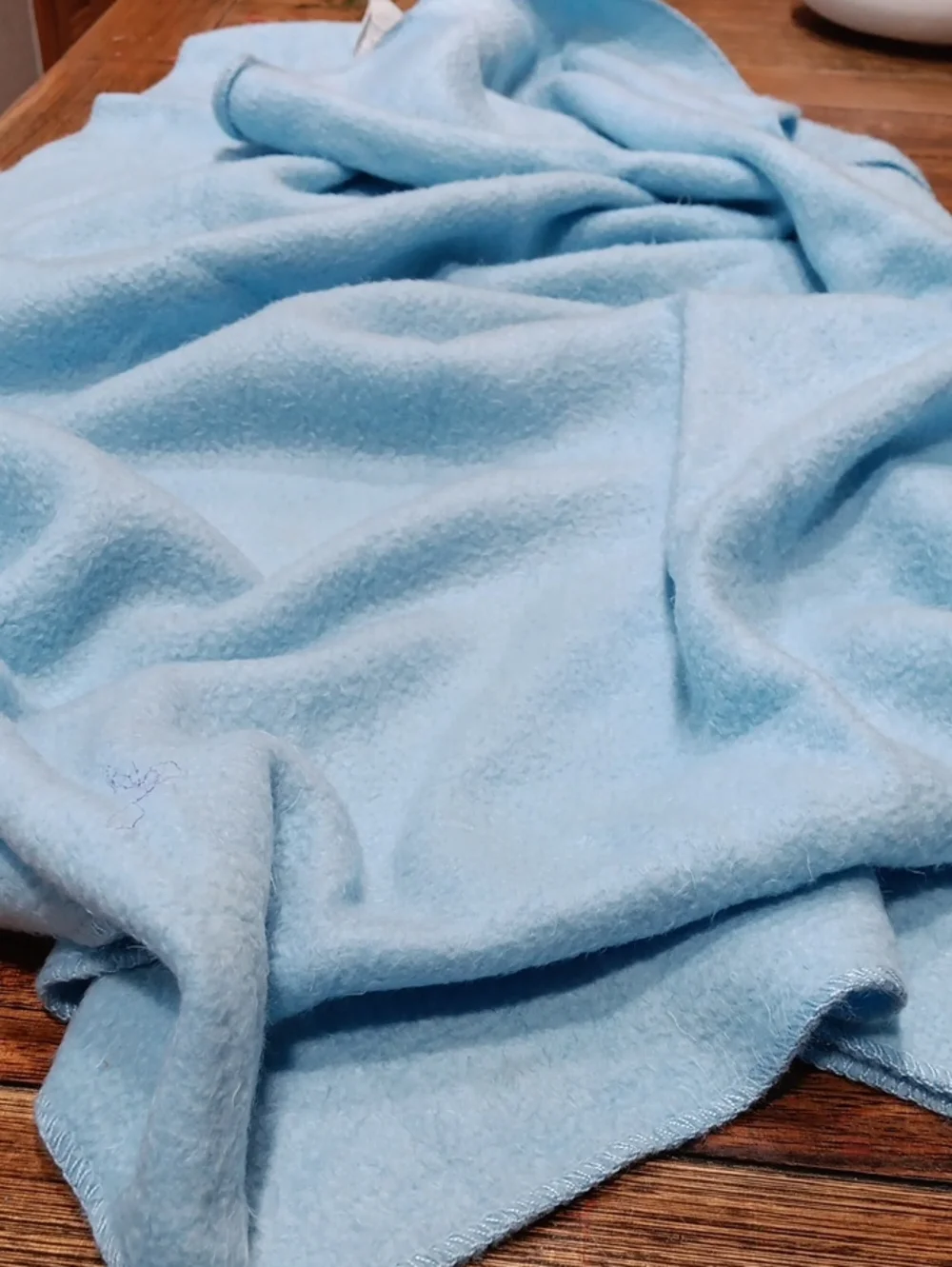Soft Light Blue Home Accent BabyThrow Blanket - Unbranded